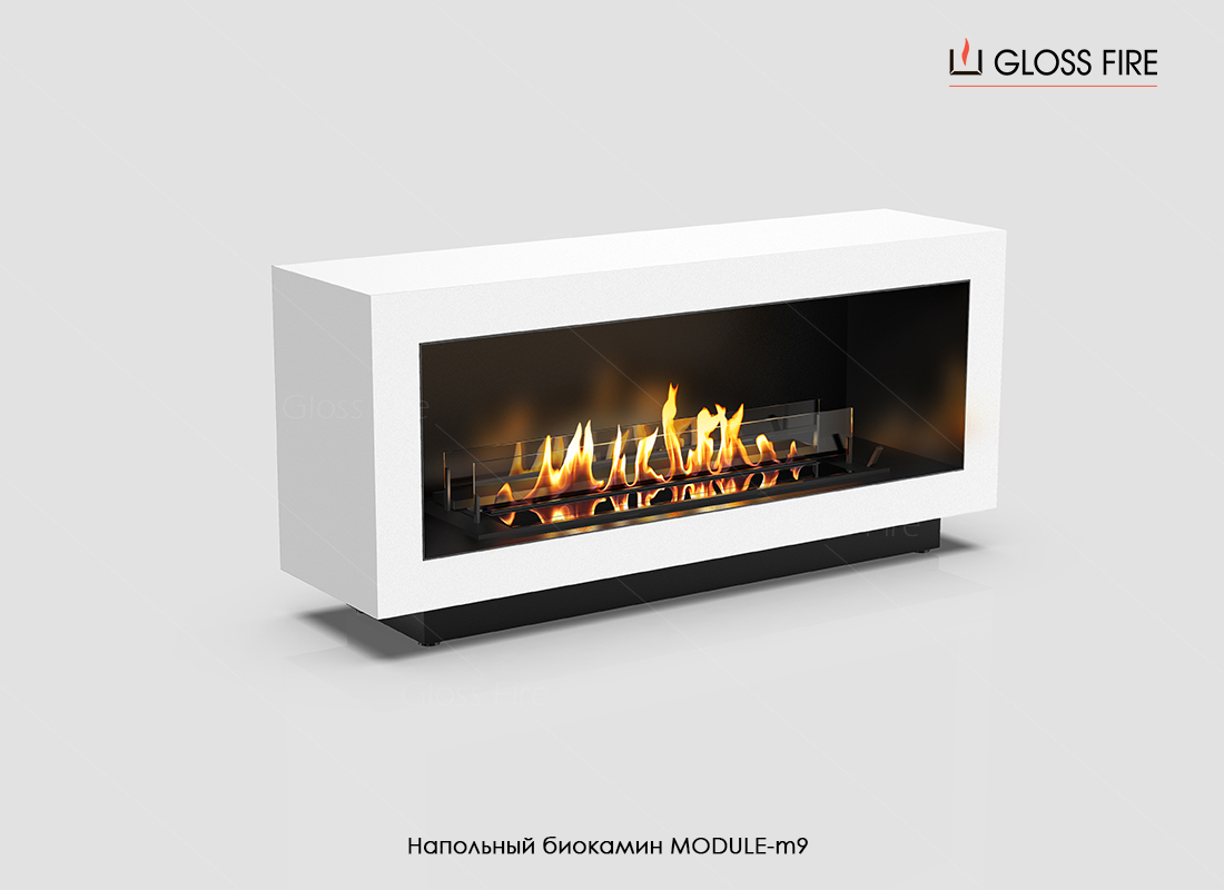 Підлоговий Біокамін Module-m1