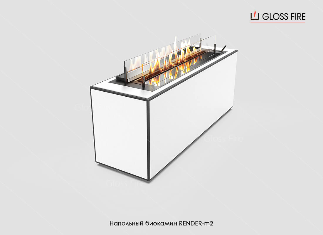 Біокамін підлоговий Render-m2